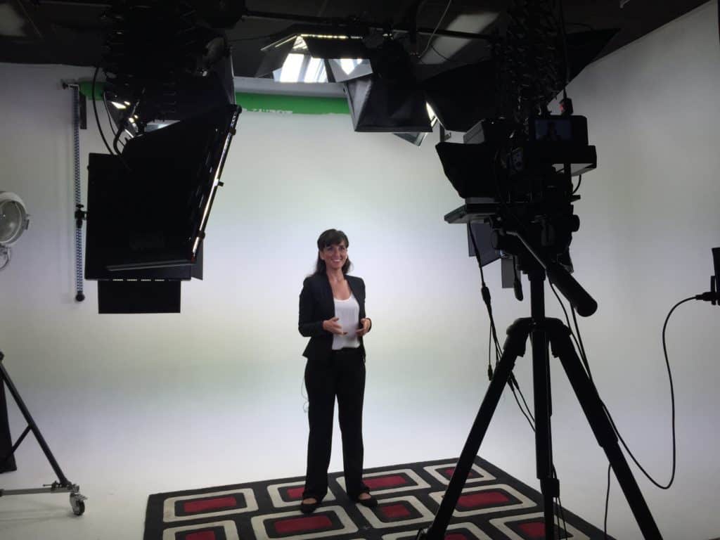 Yasmin Bushby - Corporate TV Presenting job